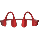 Shokz OpenRun Wireless Open-Ear Headphones (Red)