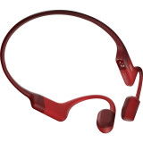 Shokz OpenRun Wireless Open-Ear Headphones (Red)