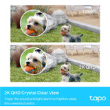 TP-Link Tapo Smart 2K Wire-Free Security Camera System (4 Pack)