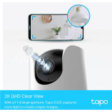 TP-Link Tapo 2K Pan & Tilt Home Security Wi-Fi Camera