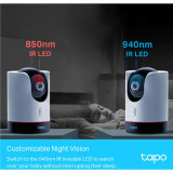 TP-Link Tapo 2K Pan & Tilt Home Security Wi-Fi Camera