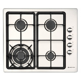 Parmco 600mm Gas Hob, 3 Burner + Wok, Stainless Steel HO-1-6S-3GW