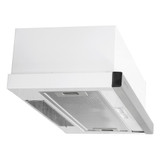 Parmco 600mm Telescopic Milano Rangehood, LED T2-6-1L