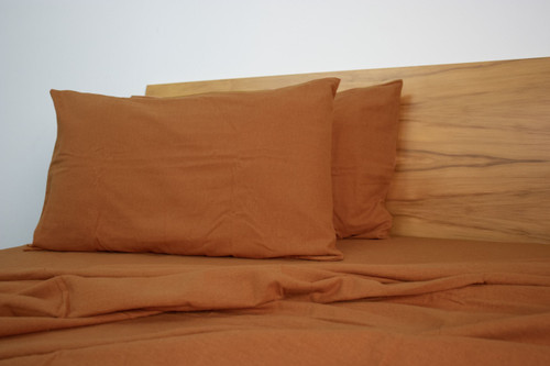 ELEMENTS PLAIN DYED FLANNELETTE SHEET SET - QUEEN