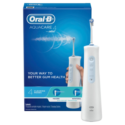 Oral B Aquacare Cordless Irrigator with Oxyjet Technology