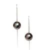 Tahitian Pearl Threader Earrings