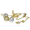 South Sea Pearl Slide Necklace 11 - 11.5 MM AAA Flawless Adjustable chain