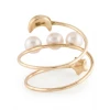 Moon & Star Akoya Pearl Ring