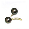 Tahitian Pearl & Diamond Bora Bora Ring