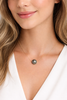 Tahitian Pearl Solitaire Necklace with Adjustable 16"–18" 14K Gold Chain