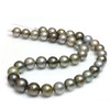 Tahitian Pearl necklace 13 - 10 MM AAA Soft Multicolor