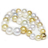 South Sea Pearl Necklace  14.5 - 10 MM Multi Color AAA