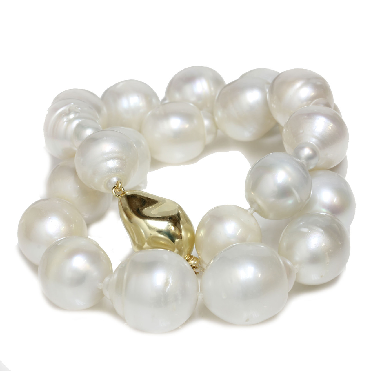 White South Sea Pearl Lariat Necklace – sabibijewels