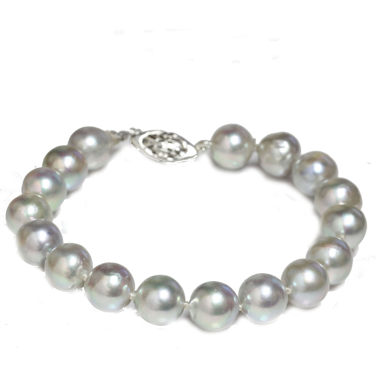 Mikimoto Station collection 6-6.5mm A quality akoya pearl bracelet in 18k  yellow gold. | AHEE Jewelers