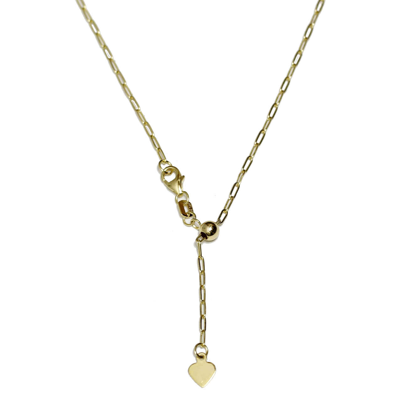 ゴールデンギルトPaper Clip Necklace21inch 最終 Paper Clip Necklace – GOLDEN GILT