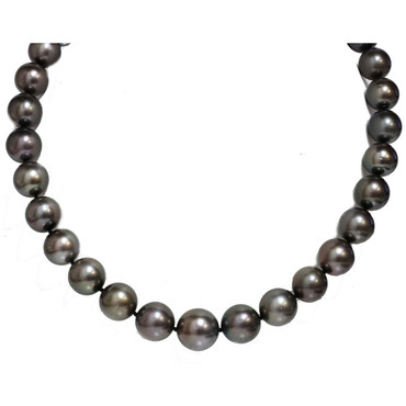 Tahitian Pearl Necklace 16 - 13 mm AAA-