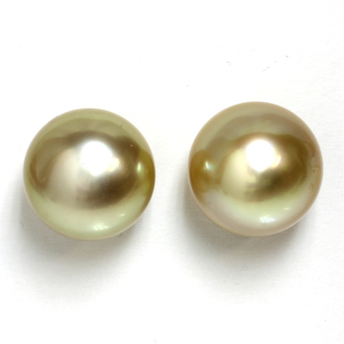 South Sea Pearl Stud Earrings 13 MM  AAA-