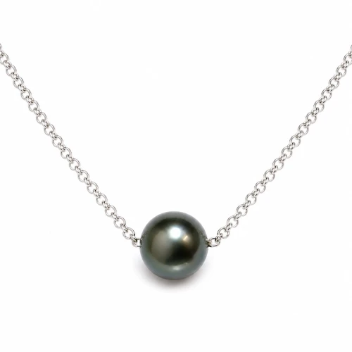 Tahitian Pearl Floating Necklace