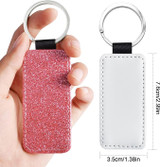 Glitter PU Keychain Glitter PU Keychain