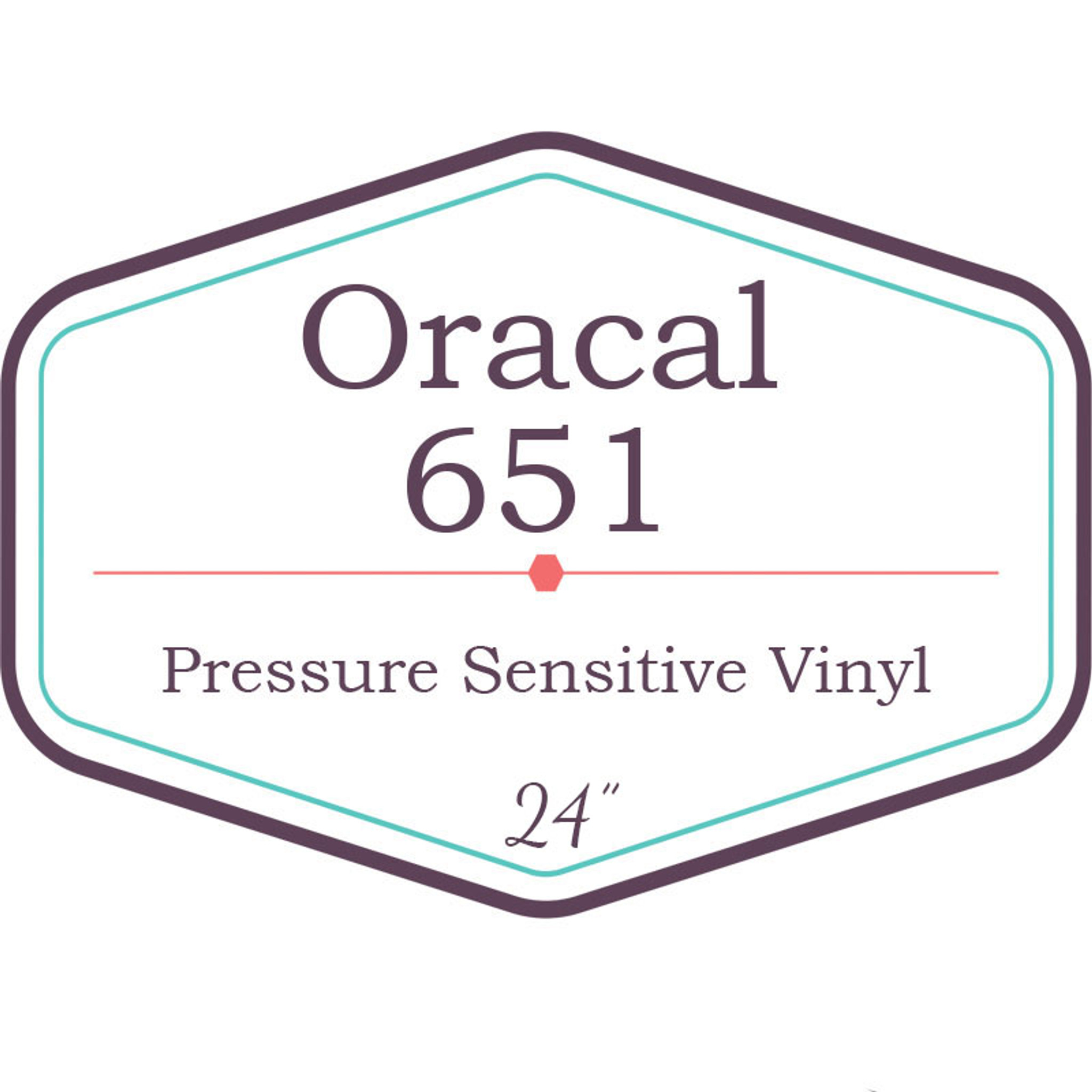 Oracal 651 - Adhesive Vinyl - 24 in x 10 yds - 24 in x 10 yds / Black