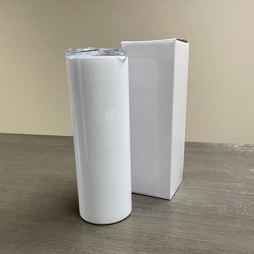 Sublimation Shrink Wrap for 20oz and 30oz Tumbler White Heat Sleeves for  Sublimating 