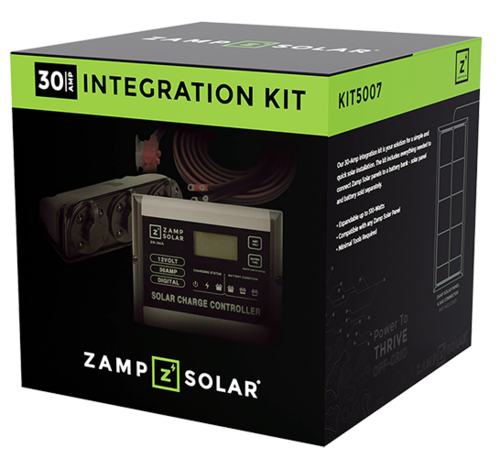 Zamp Solar 30 Amp "Obsidian" Solar Integration Kit