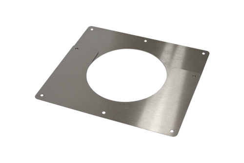 CB-5029-SS 5" Stainless Steel Ceiling Trim Plate