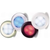 12V/24V 9805R Slimline Series Round LED Courtesy Lamp Colored LEDs