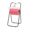 Pro Strength T800 red jumbo roll wiper mounted in a dispenser for easy tear-off