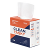 Clean Task Pro Strength T700 White Wipers angled left