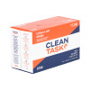 Angled view of Clean Task Ultra Lo-Lint S700 wipers pop-up box showing blue low-lint cleaning sheets.