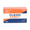 Case of Clean Task Ultra Lo-Lint S700 pop-up box wipers with blue sheets for industrial and maintenance cleaning.