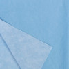Close-up of two Sellars S700 blue wipers in quarterfold layout, showcasing low-lint material for cleanroom wiping and equipment detailing