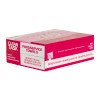 Clean Task Foodservice Quarterfold pink wipers package angled left
