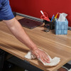Durable and sustainable natural quarterfold wipers by Sellars