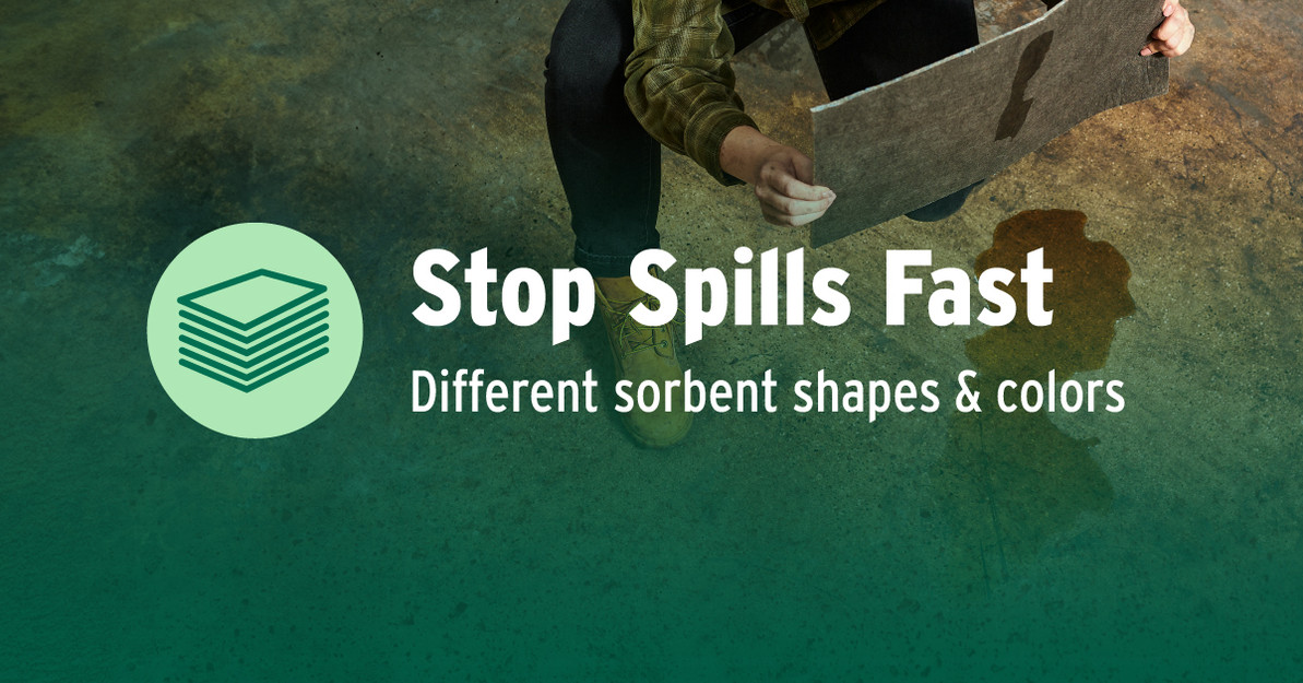 Stop Spills Fast: Different Sorbent Shapes and Colors