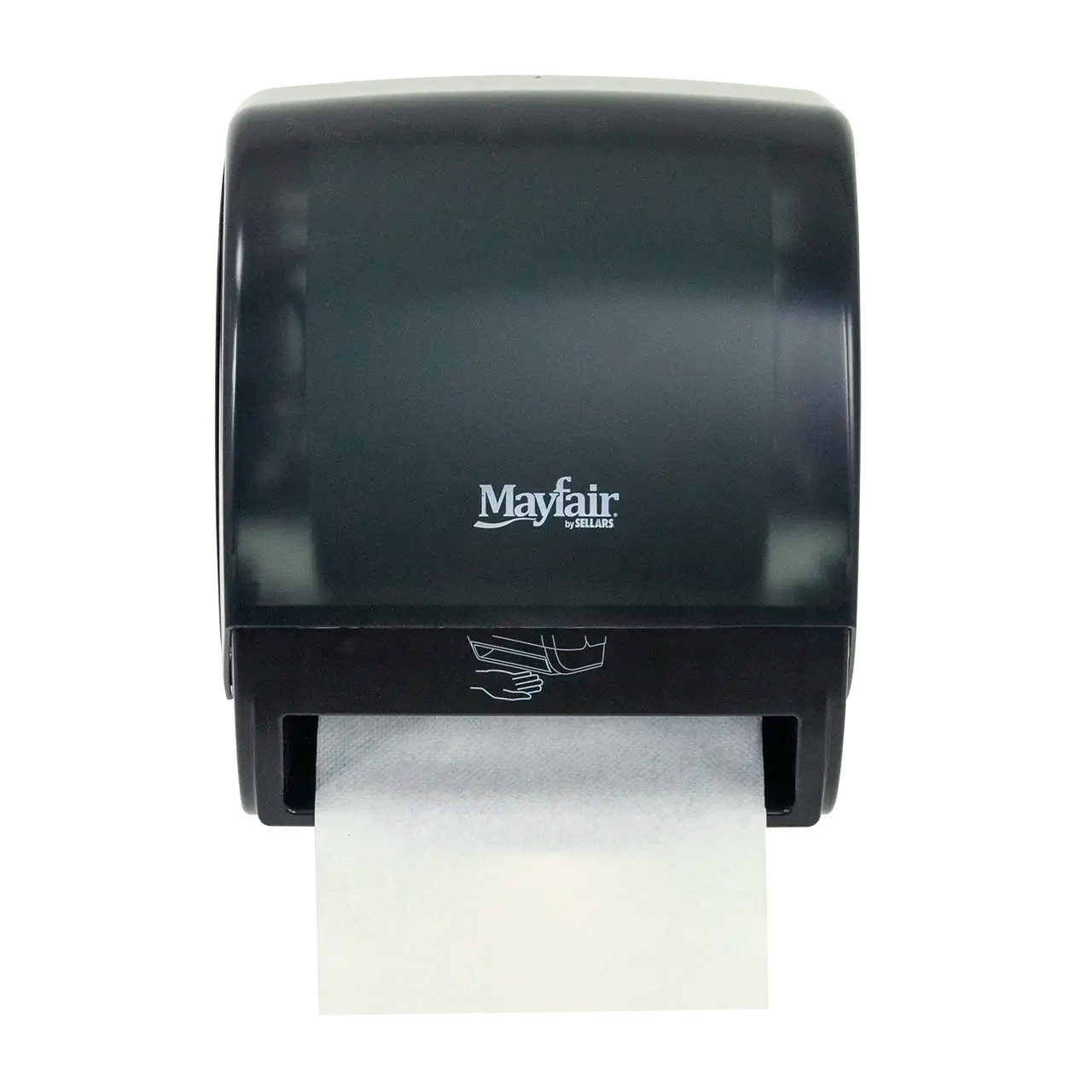 Hard Roll Paper Towels Dispenser, Automatic Tear-N-Dry