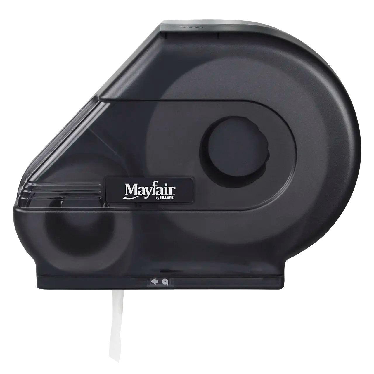 Jumbo Roll Toilet Paper Dispenser, 1 Roll Capacity with Stub Roll
