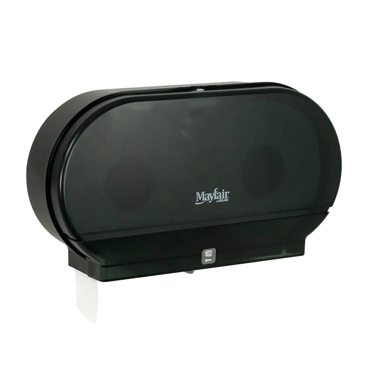 Jumbo Roll Toilet Paper Dispenser, 2 Roll Capacity - Sellars