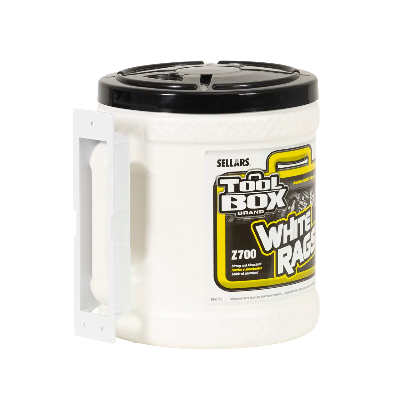 Z700 Wipers - Big Grip Dispenser, White, 260 Sheets - Sellars