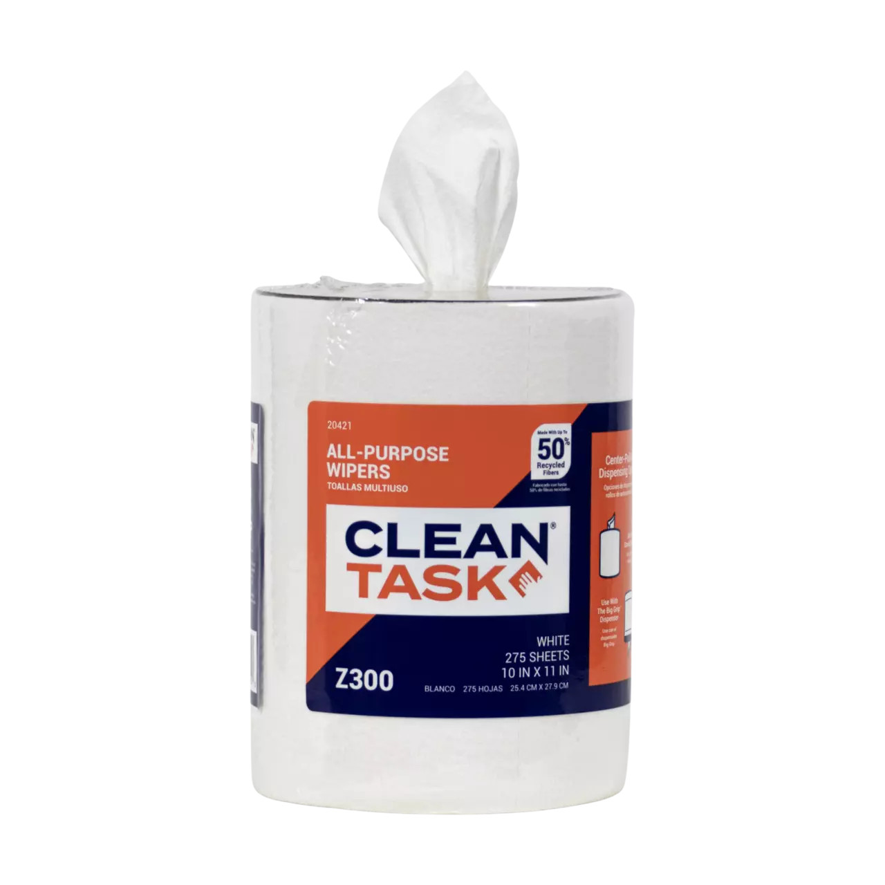 All-Purpose Z300 Wipers - Big Grip® Refill, 275 Sheets - Sellars