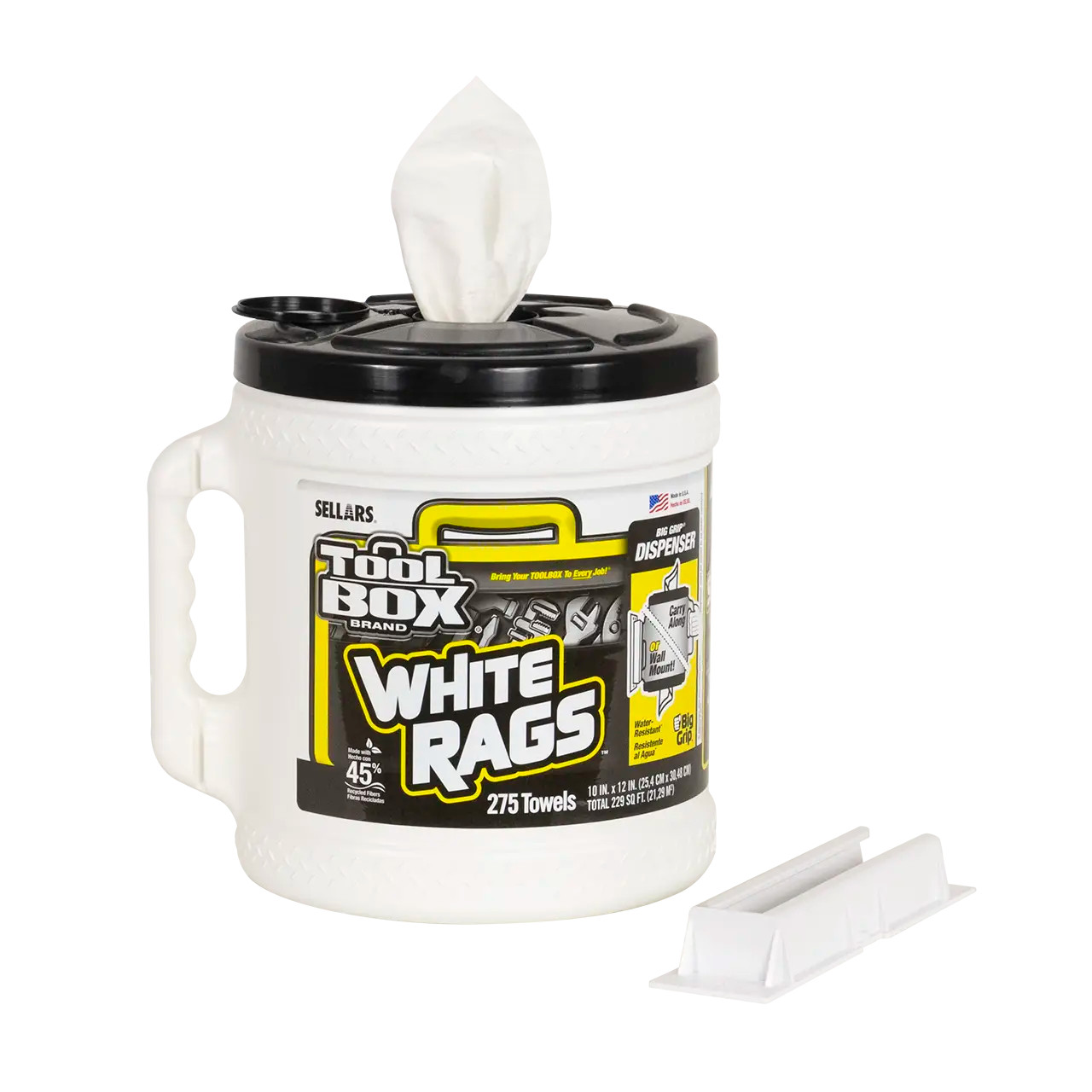 TOOLBOX® Z300 Wipers - Big Grip® Dispenser White (275 Sheets