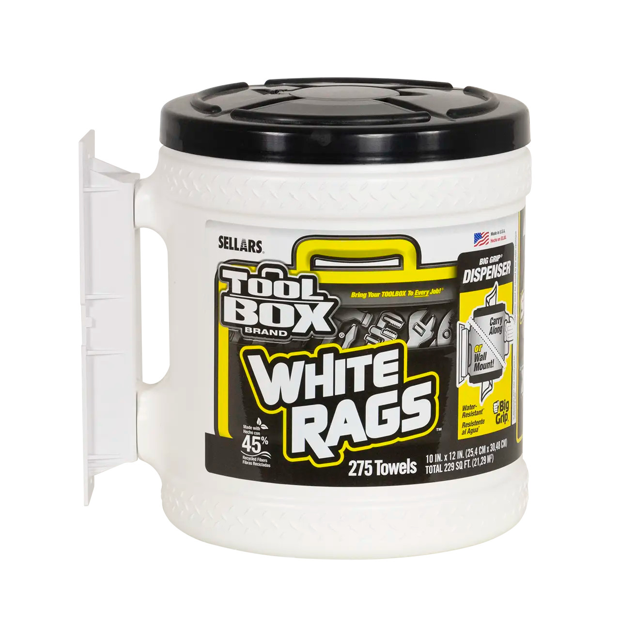TOOLBOX® Z300 Wipers - Big Grip® Dispenser White (275 Sheets