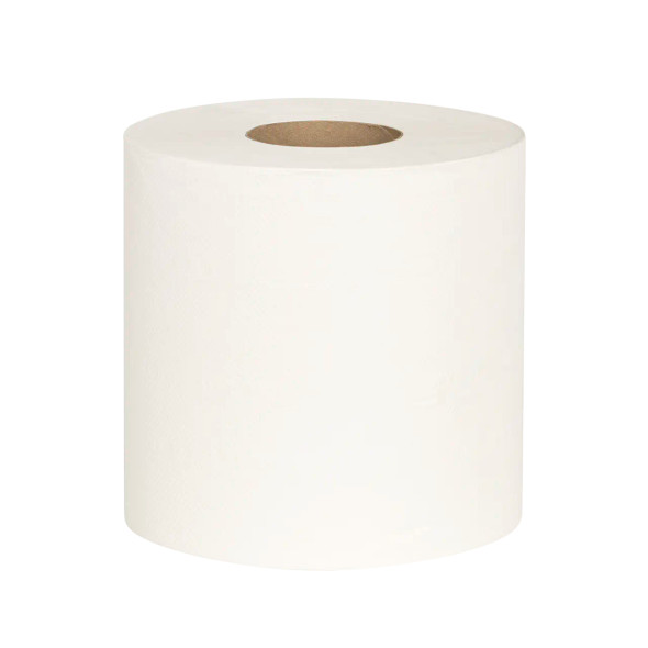 Mayfair Multi-Fold TAD white paper towels showing premium Through-Air-Dried construction for commercial restroom hand drying