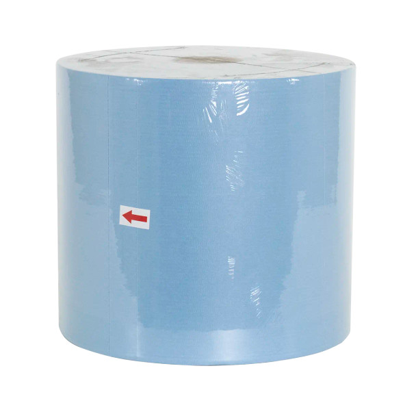 SPUNLACE S700 Wipers - Jumbo Roll, Blue, 1,000 Sheets