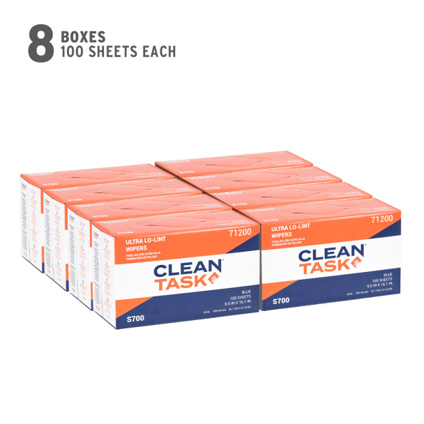 Clean Task Ultra Lo-Lint S700 showing product quantity