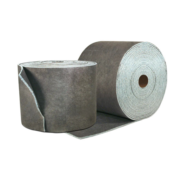 Tear-resistant split roll absorbent for industrial and commercial use