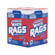 TOOLBOX® White Rags - Box (200 Sheets) | Versatile and Durable Cleaning ...