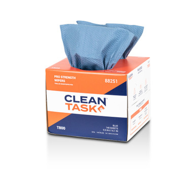Pro Strength Wipers T800 - Double-Take Pop-Up Box, Blue, 140