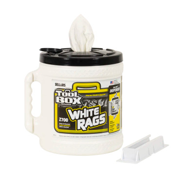 Z700 Wipers - Big Grip Dispenser, White, 260 Sheets - Sellars